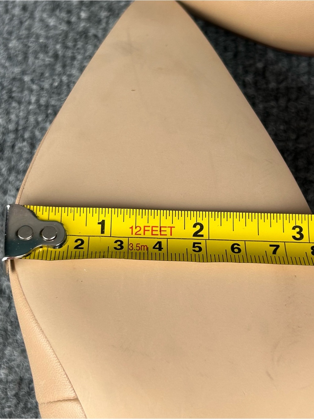 Sam Edelman Bianka Slingback Pump Neutral Nude Leather 8.5 Wedding Formal Prom - Picture 14 of 14